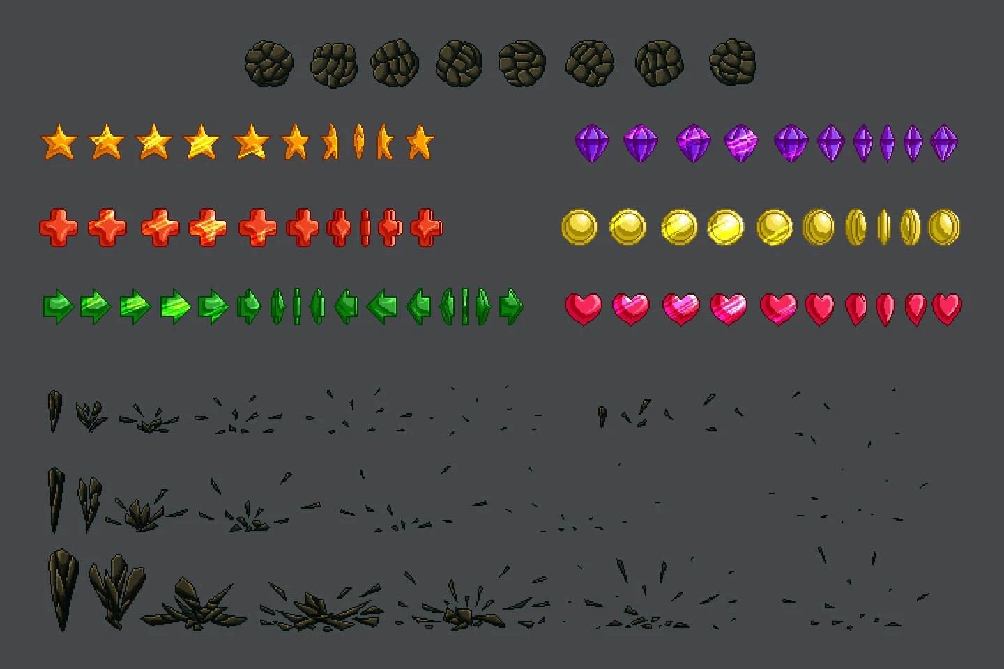 Fantasy Platformer Game Kit Pixel Art