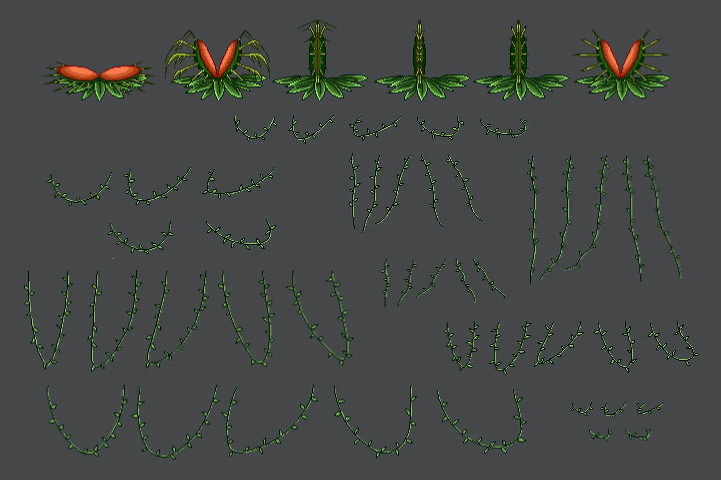 Fantasy Platformer Game Kit Pixel Art