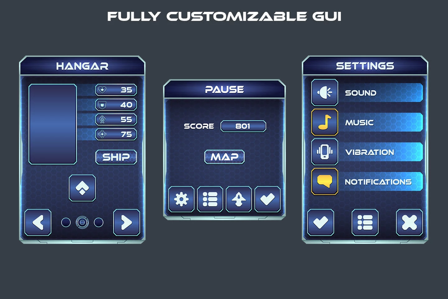 Space Shooter Game Kit
