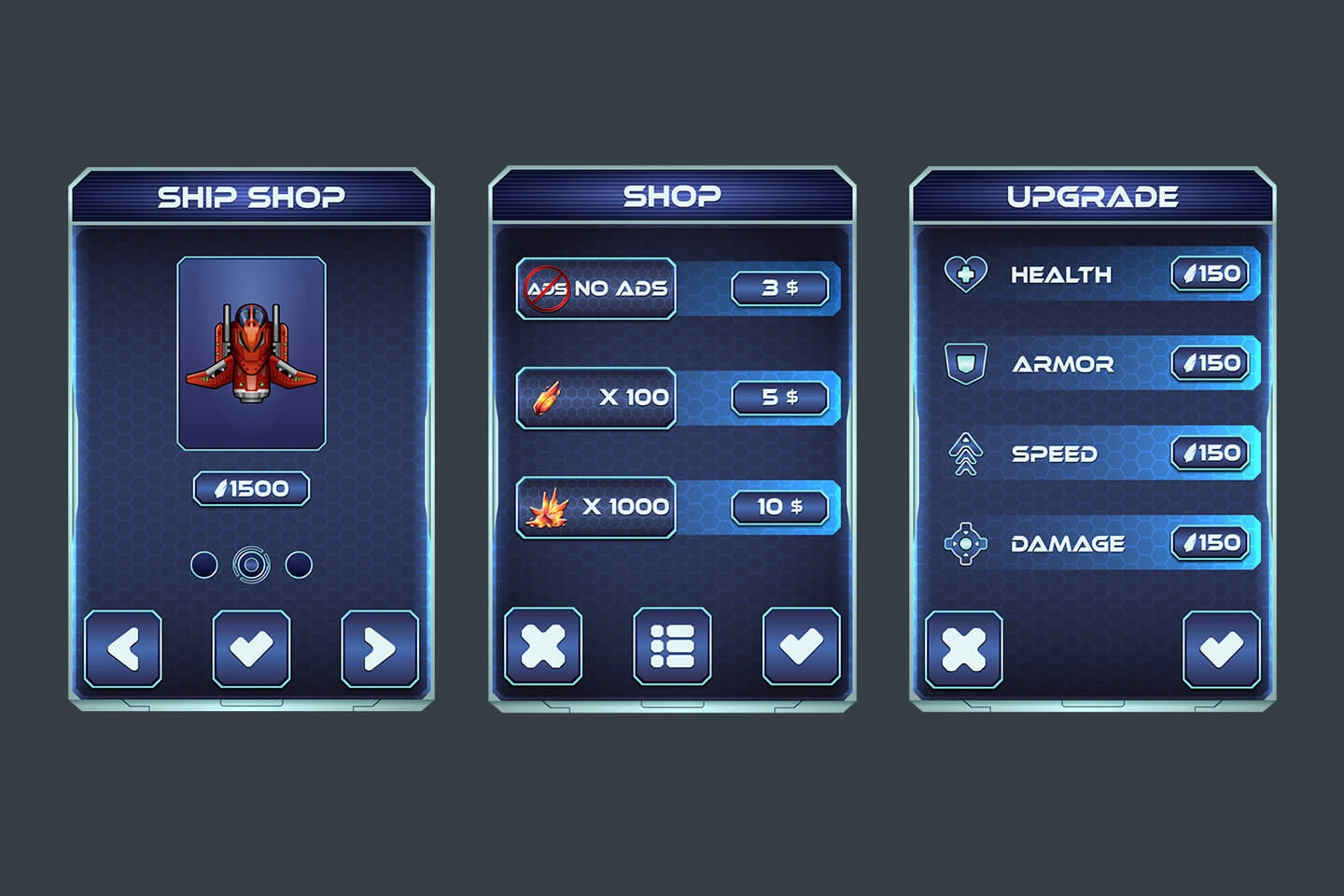 Space Shooter Game Kit