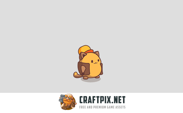 Cute Cats Game Character Sprites