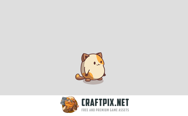 Cute Cats Game Character Sprites