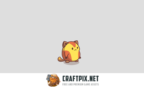 Cute Cats Game Character Sprites