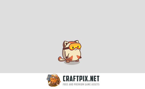 Cute Cats Game Character Sprites