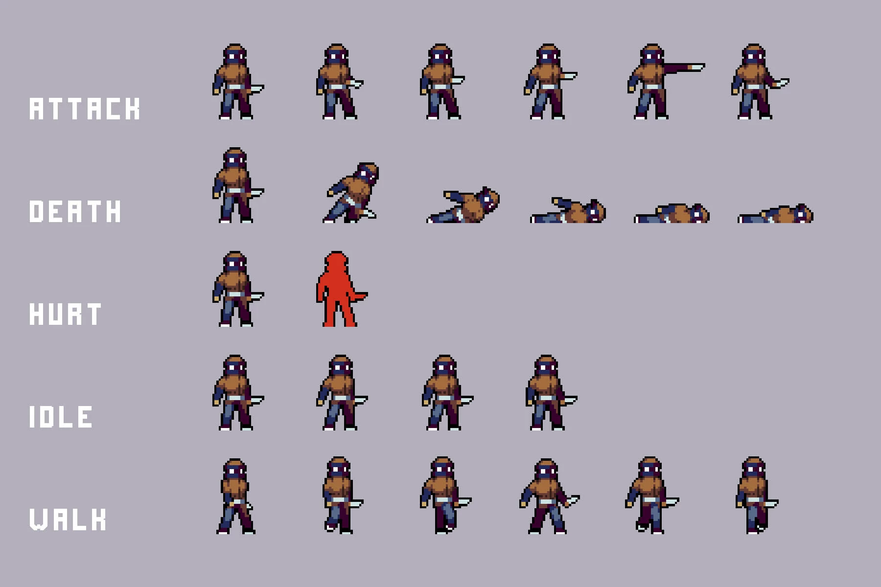 Cyberpunk Desert Bandits Pixel Art