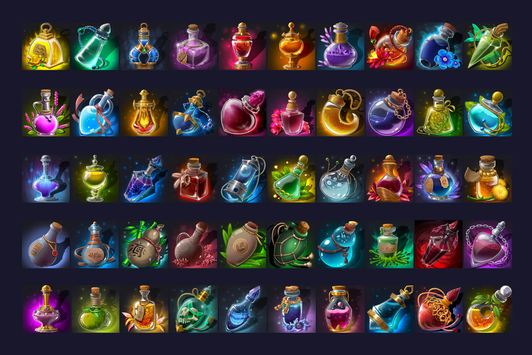 RPG Elixir Icons