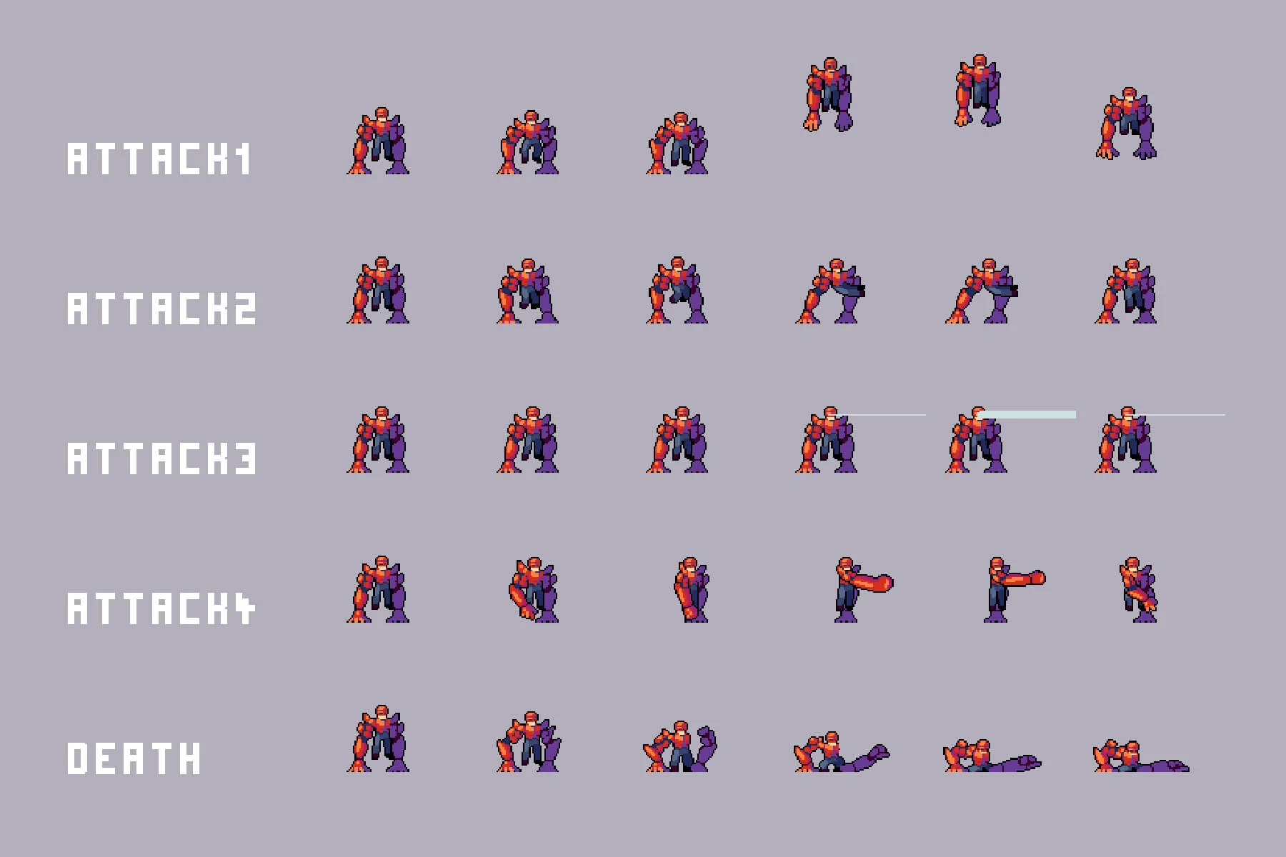 Industrial Zone Boss Pixel Art Assets