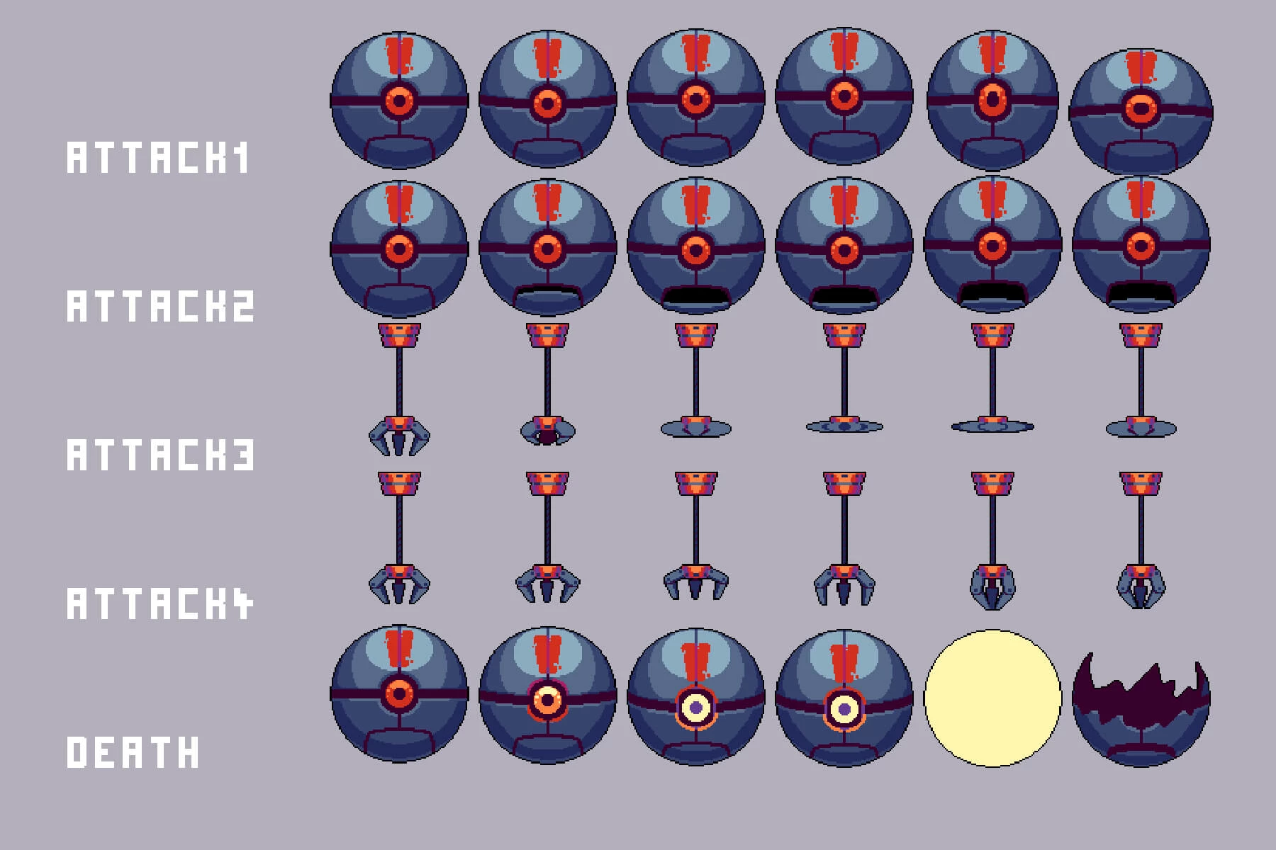 Industrial Zone Boss Pixel Art Assets