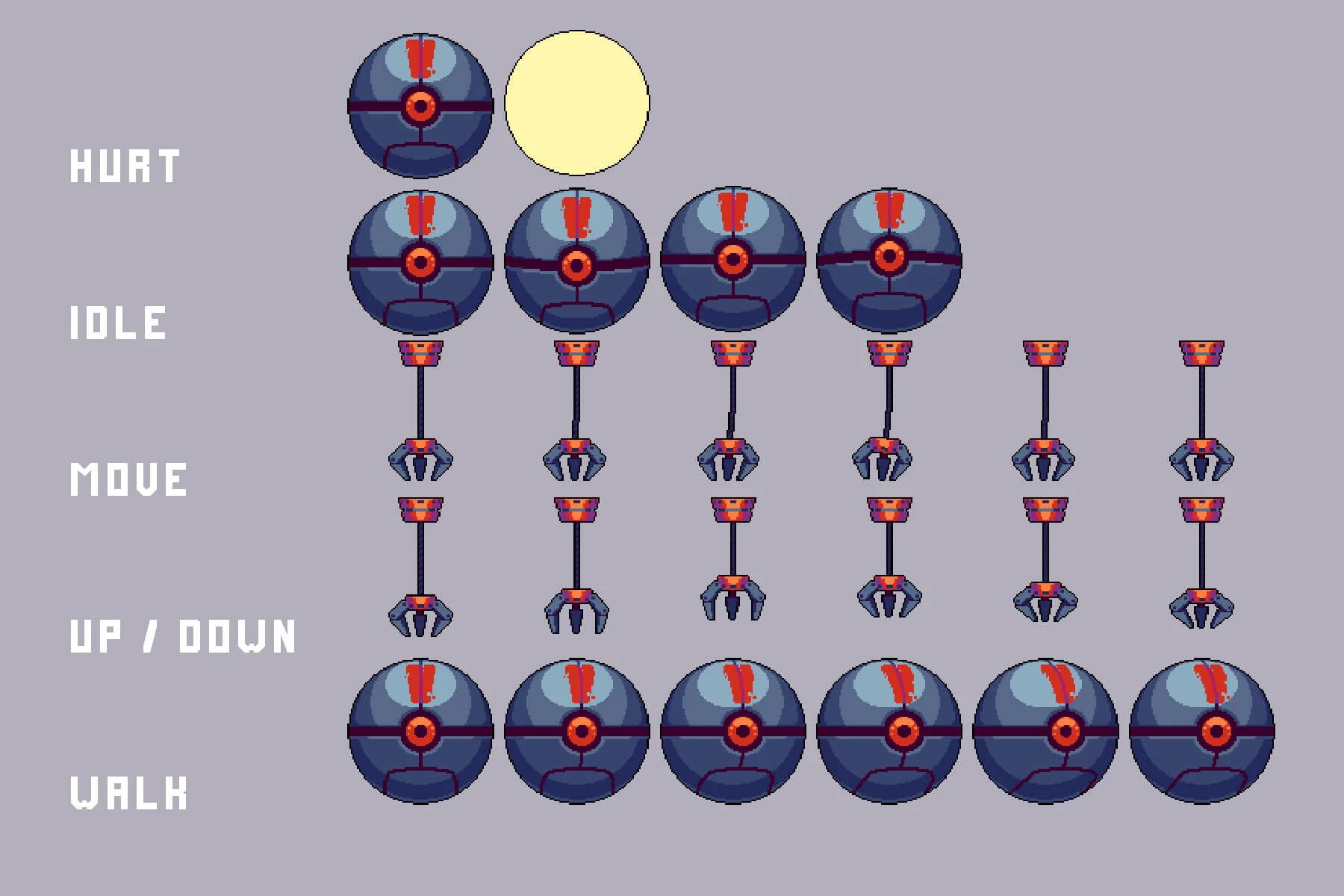 Industrial Zone Boss Pixel Art Assets