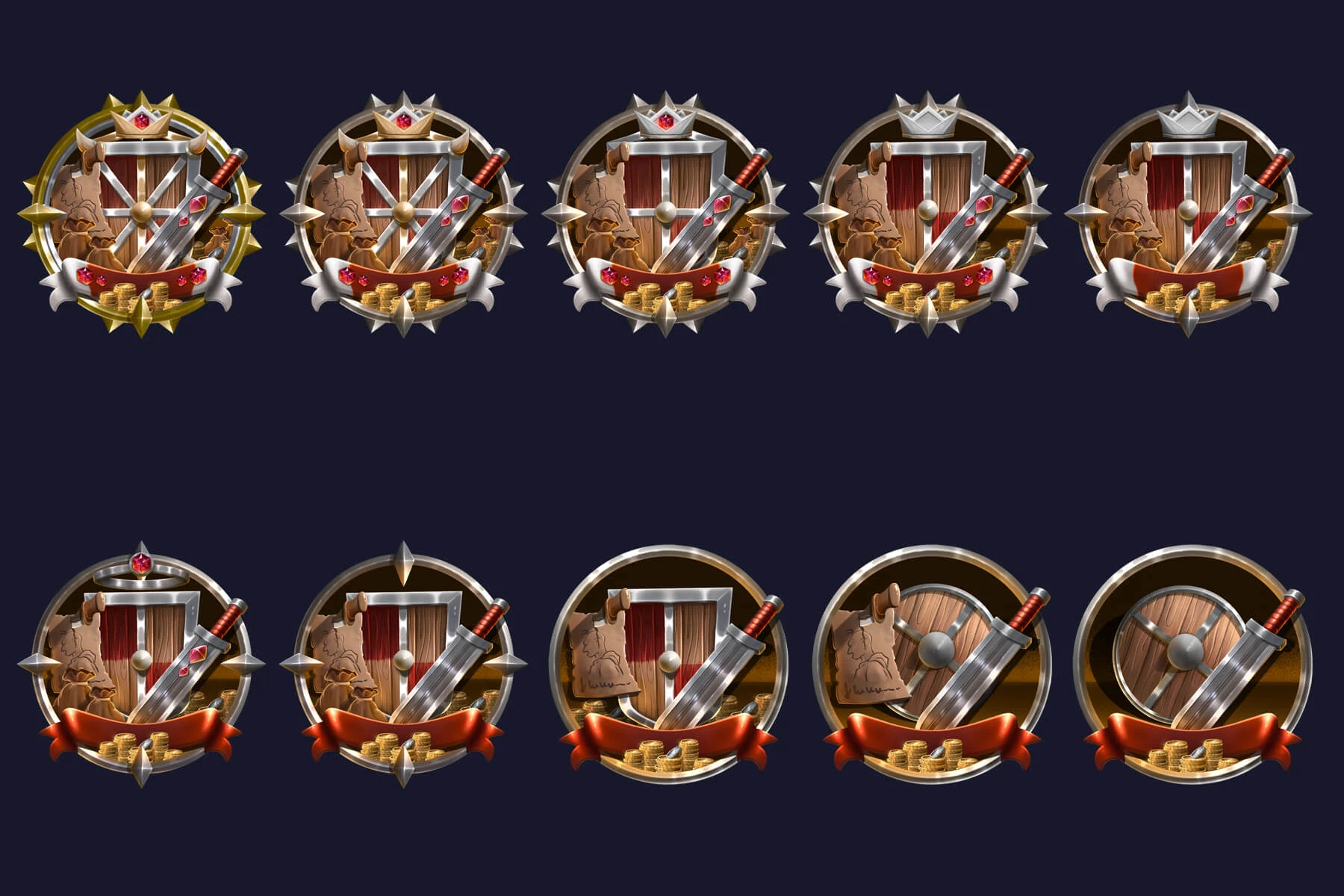 Quest Achievements RPG Icon Pack