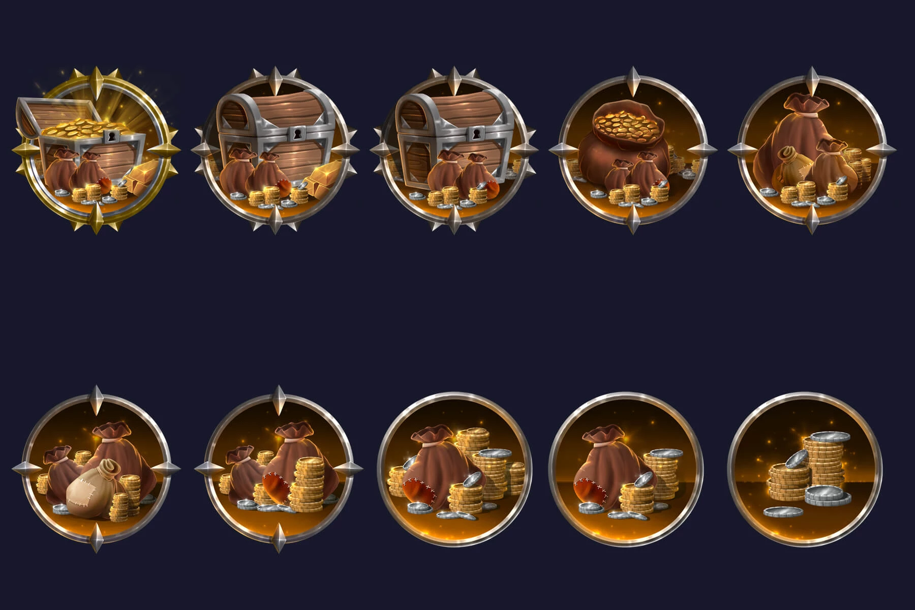 Quest Achievements RPG Icon Pack