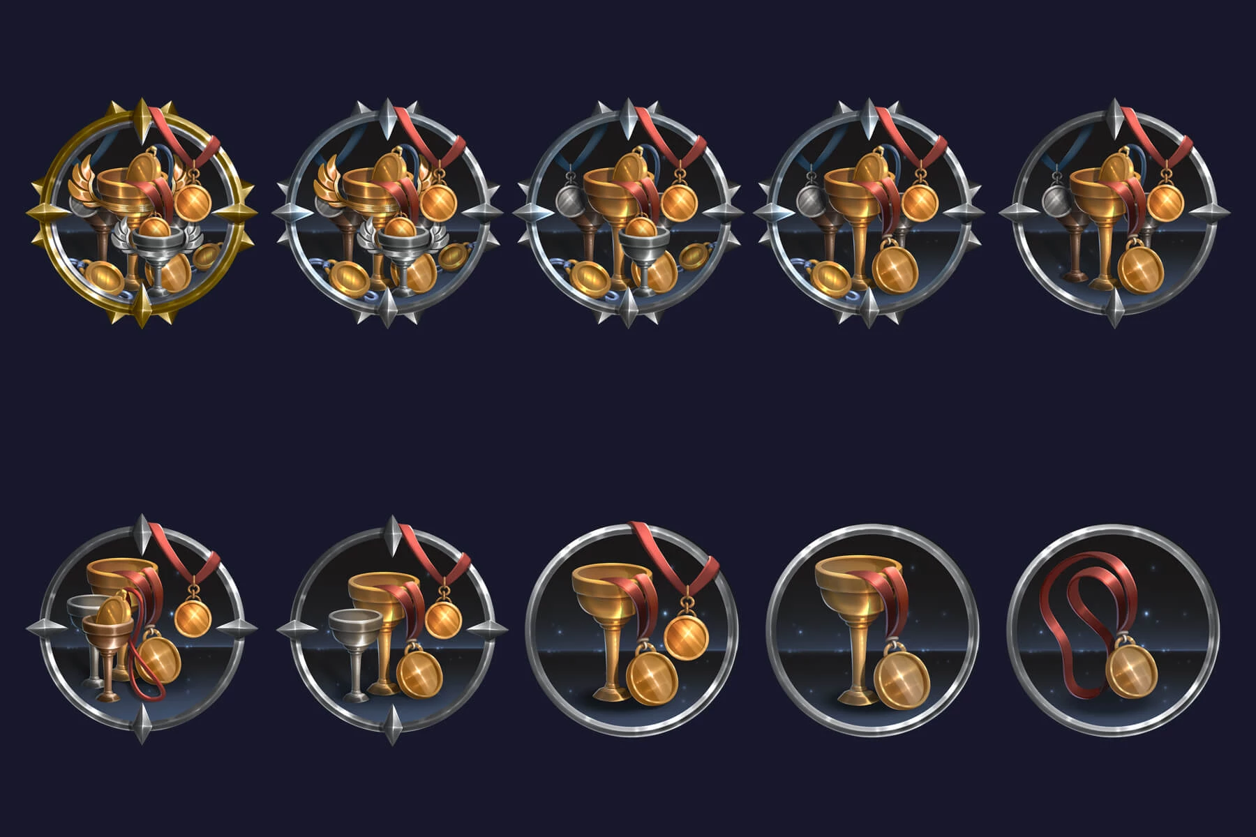 Quest Achievements RPG Icon Pack