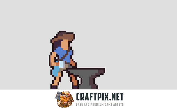 Blacksmith Craft Asset Pixel Art Pack