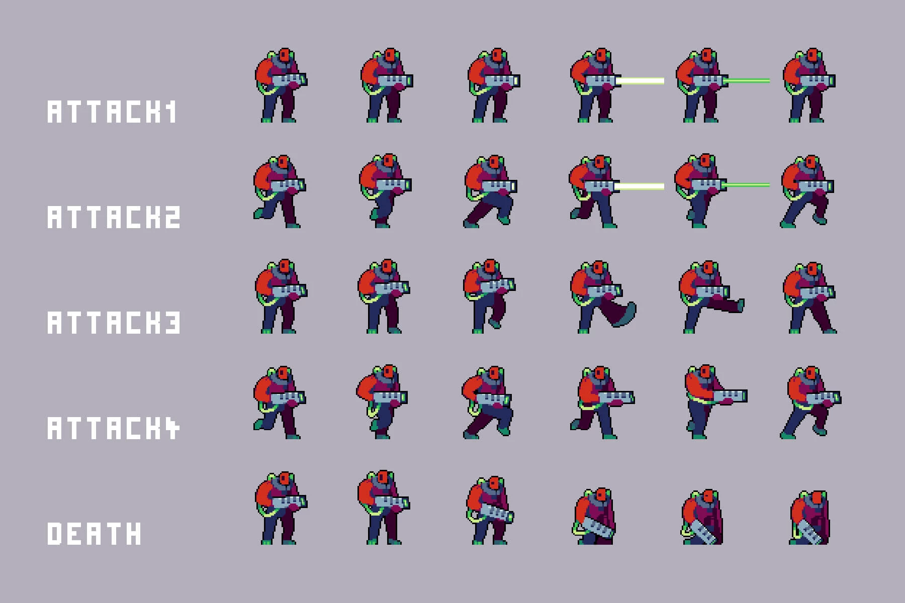 Lab Bosses Pixel Art