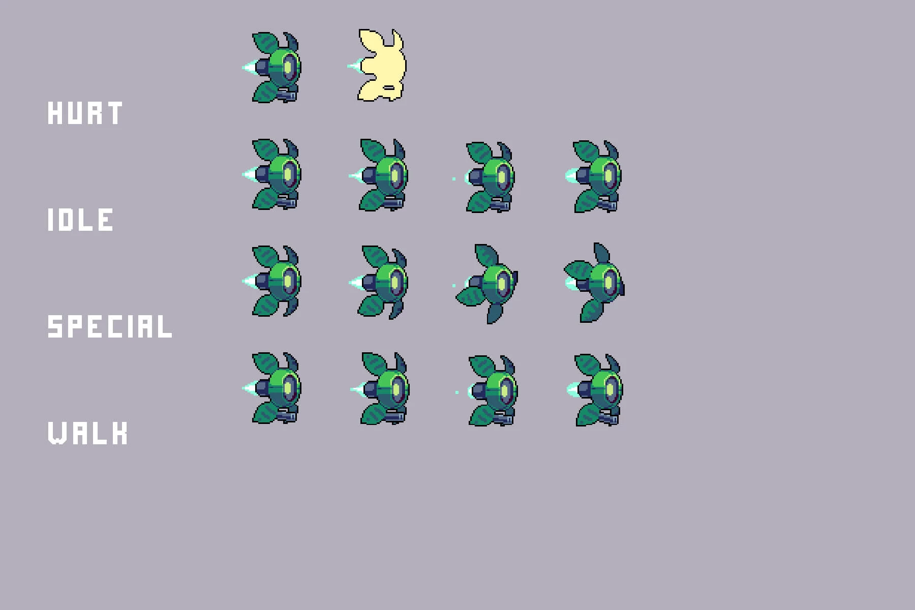 Lab Bosses Pixel Art