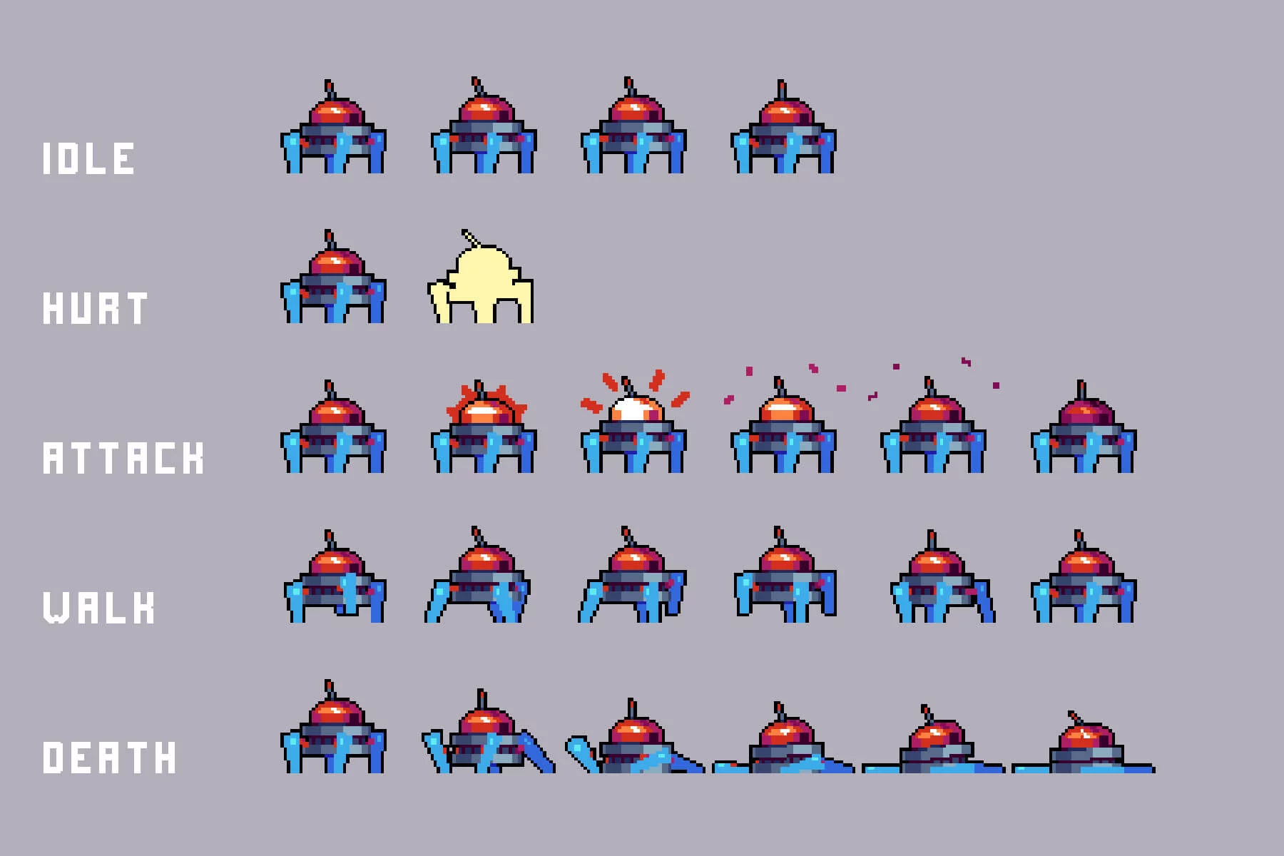 Pixel Enemies Character Pack for Seaport Location