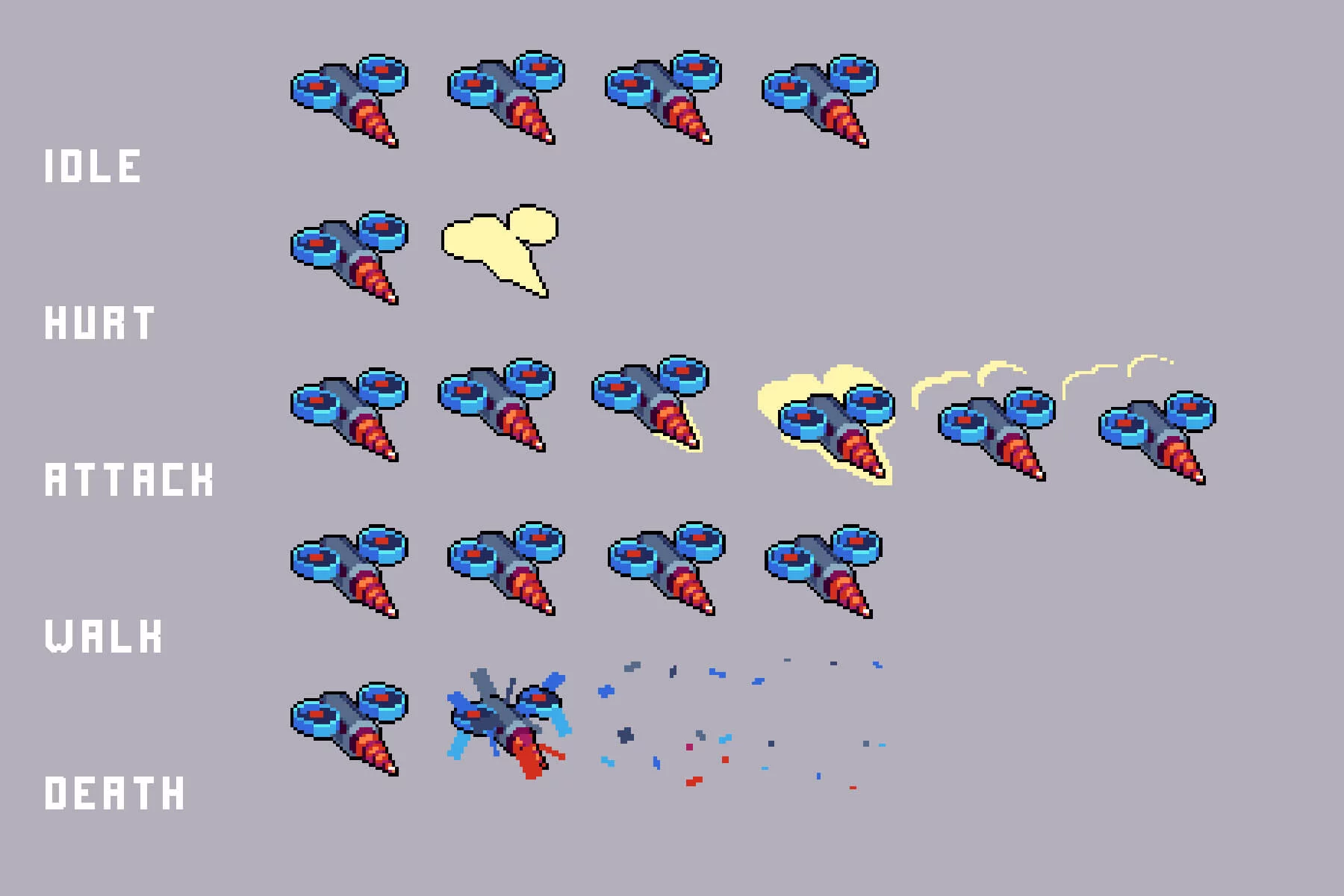 Pixel Enemies Character Pack for Seaport Location