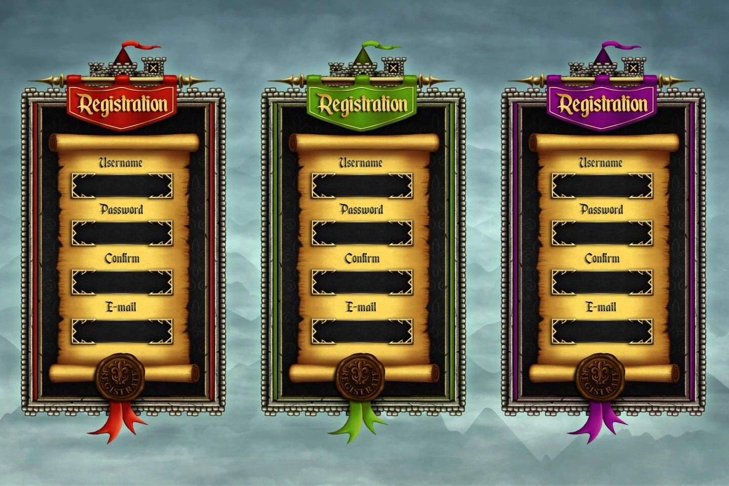 Medieval GUI