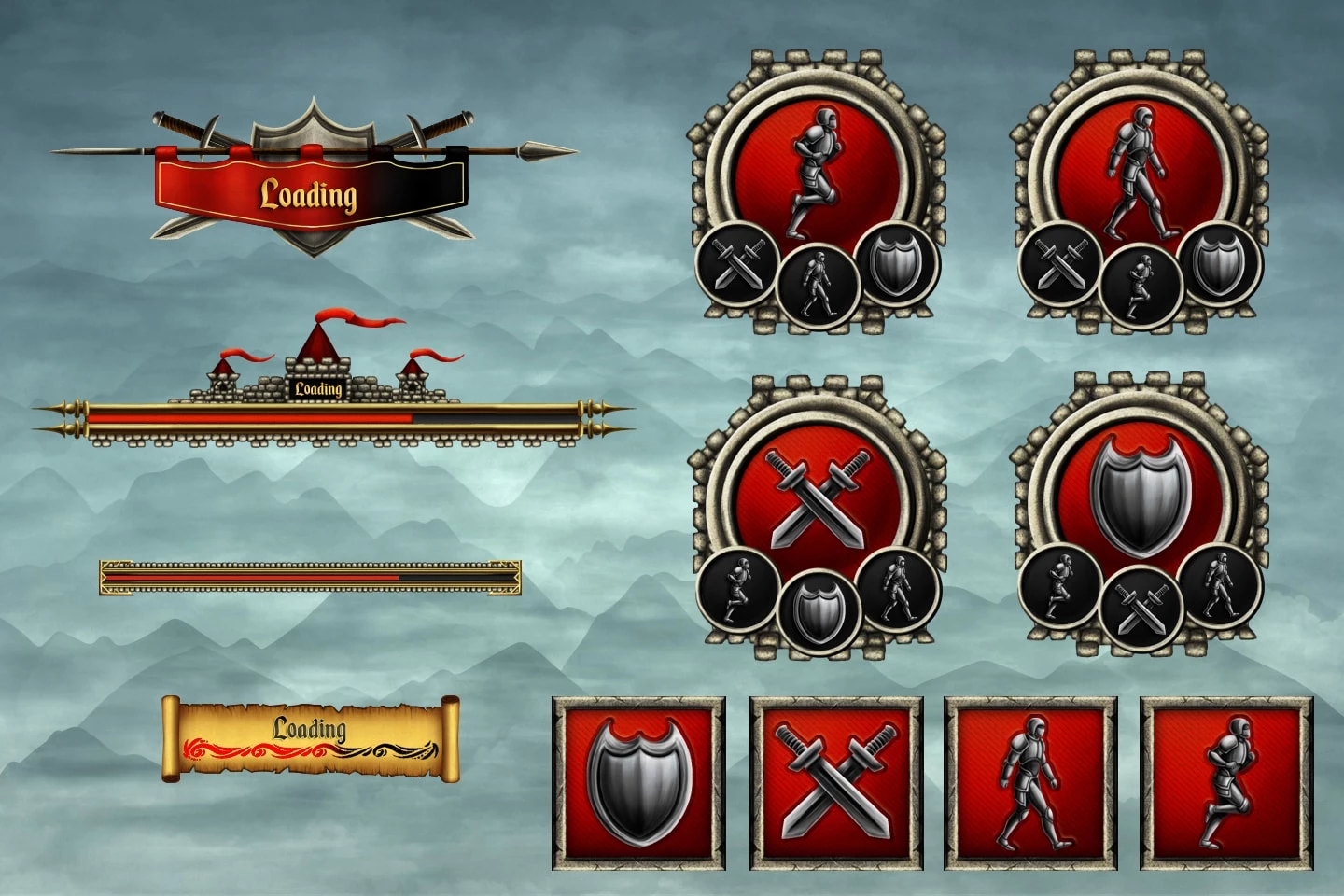 Medieval GUI