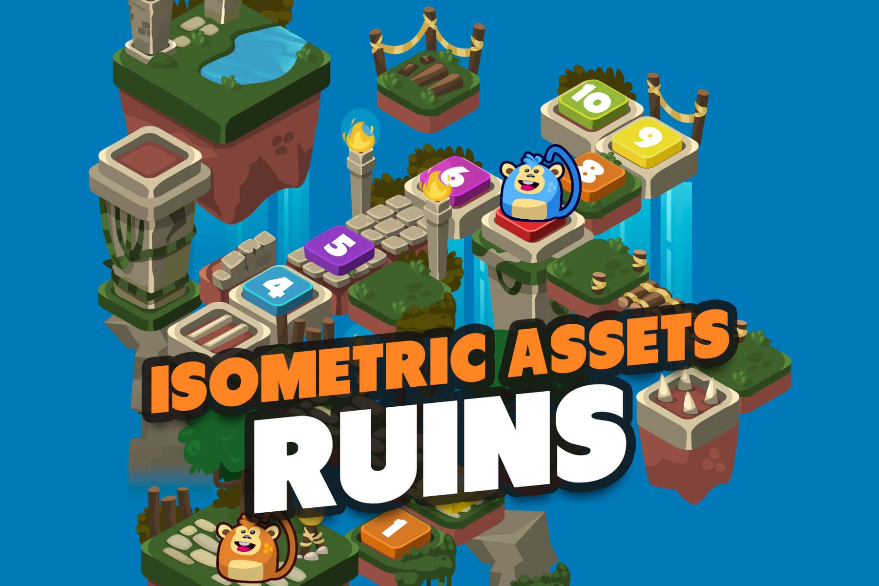 Isometric Ruin Tileset