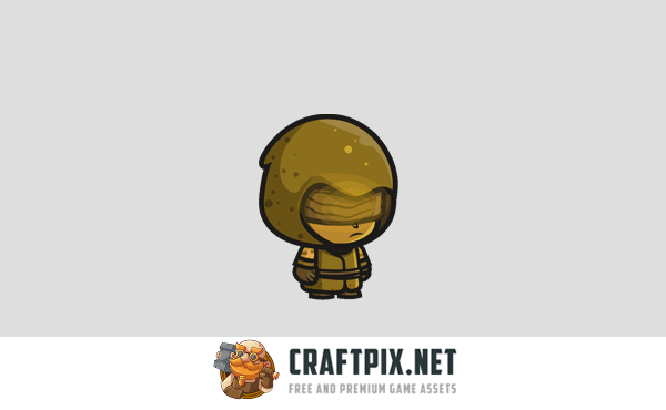 Pyromancer Chibi Character Sprites