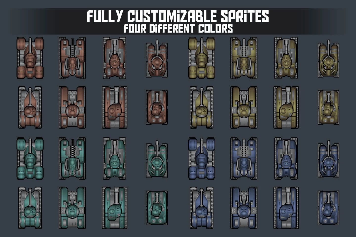 Top Down Tank Game Kit