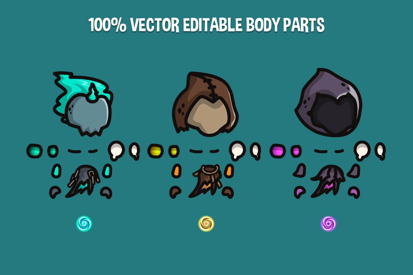 Wraith Tiny Style 2D Sprites