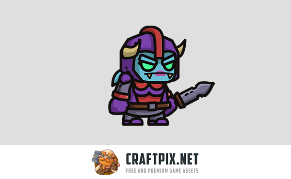 Demon Knight Tiny Style 2D Sprites