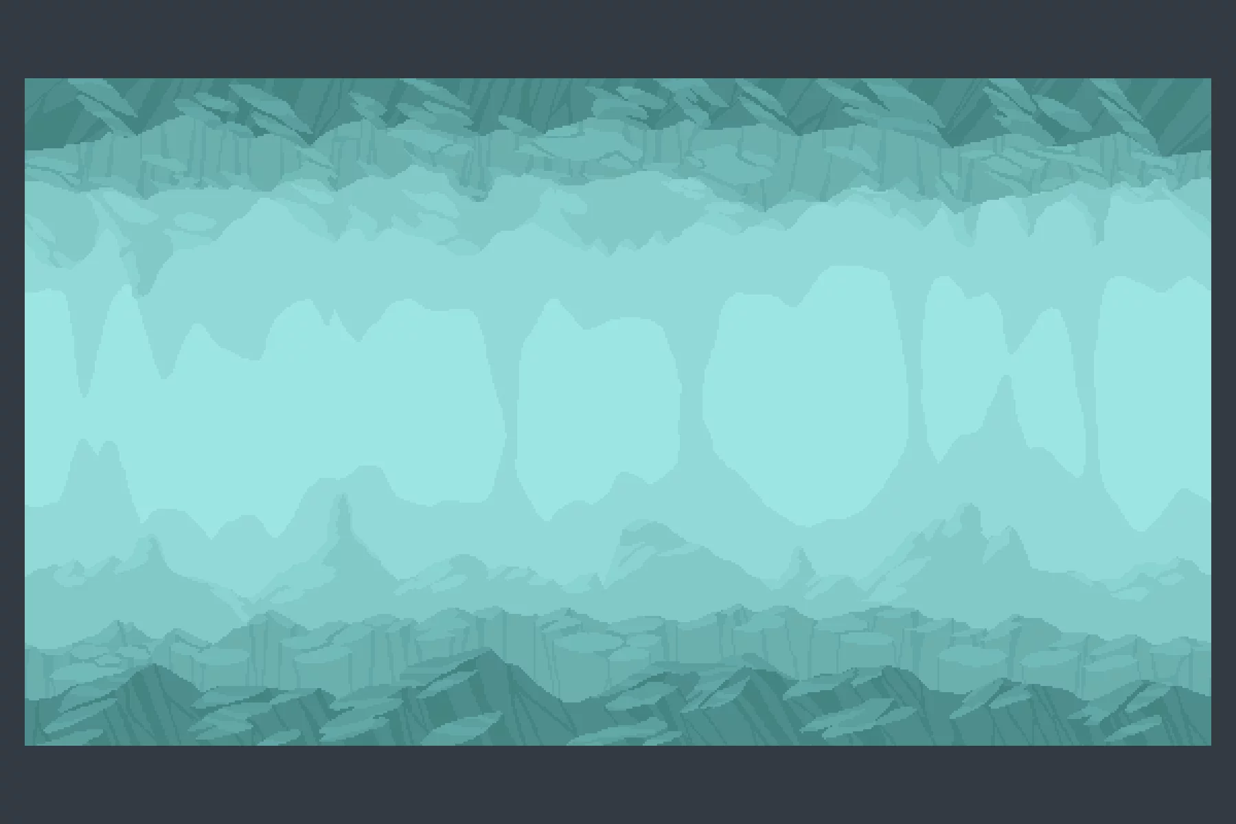 Pixel Cave Game Parallax Backgrounds