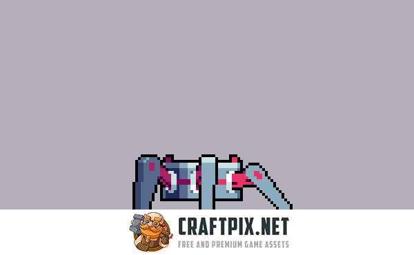 Spaceliner Enemies 2D Pixel Art Sci-Fi Sprite Pack