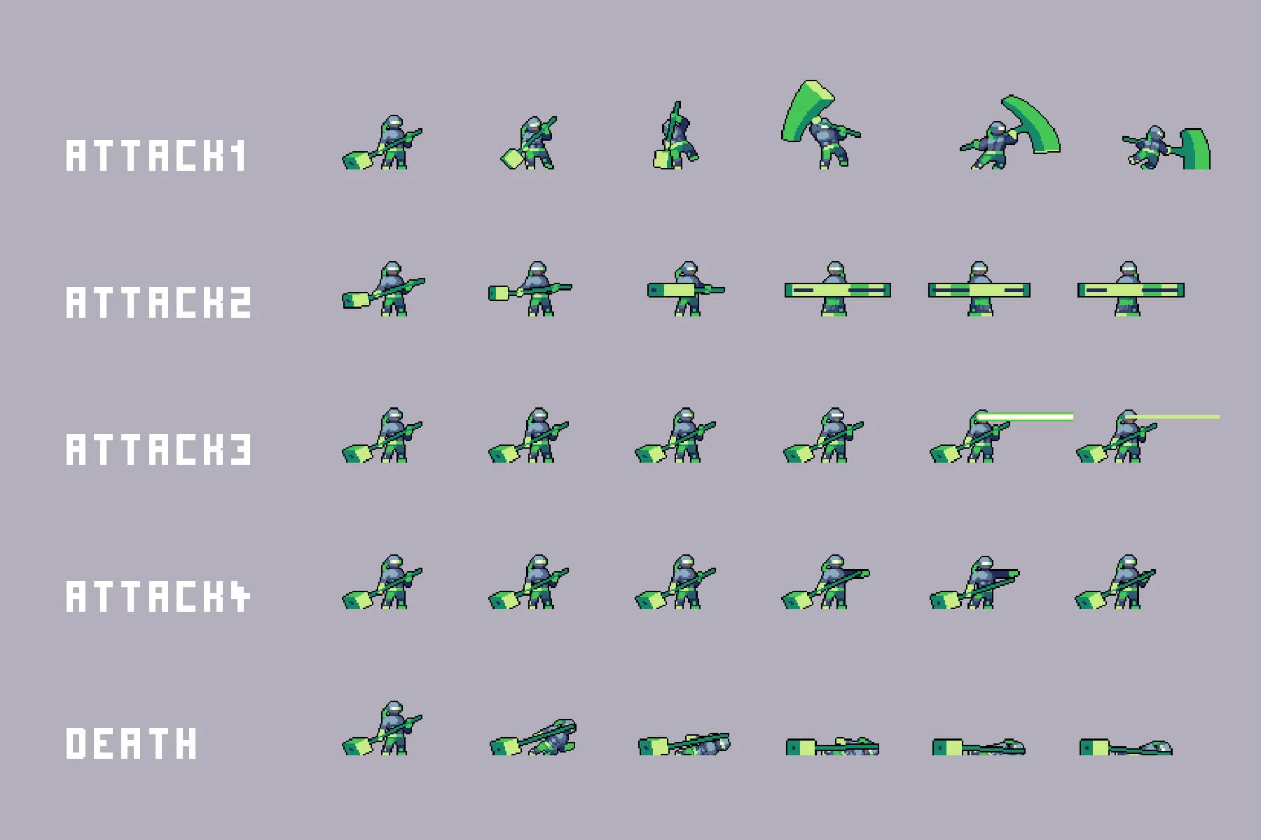Basement Bosses Pixel Art Sprite Pack