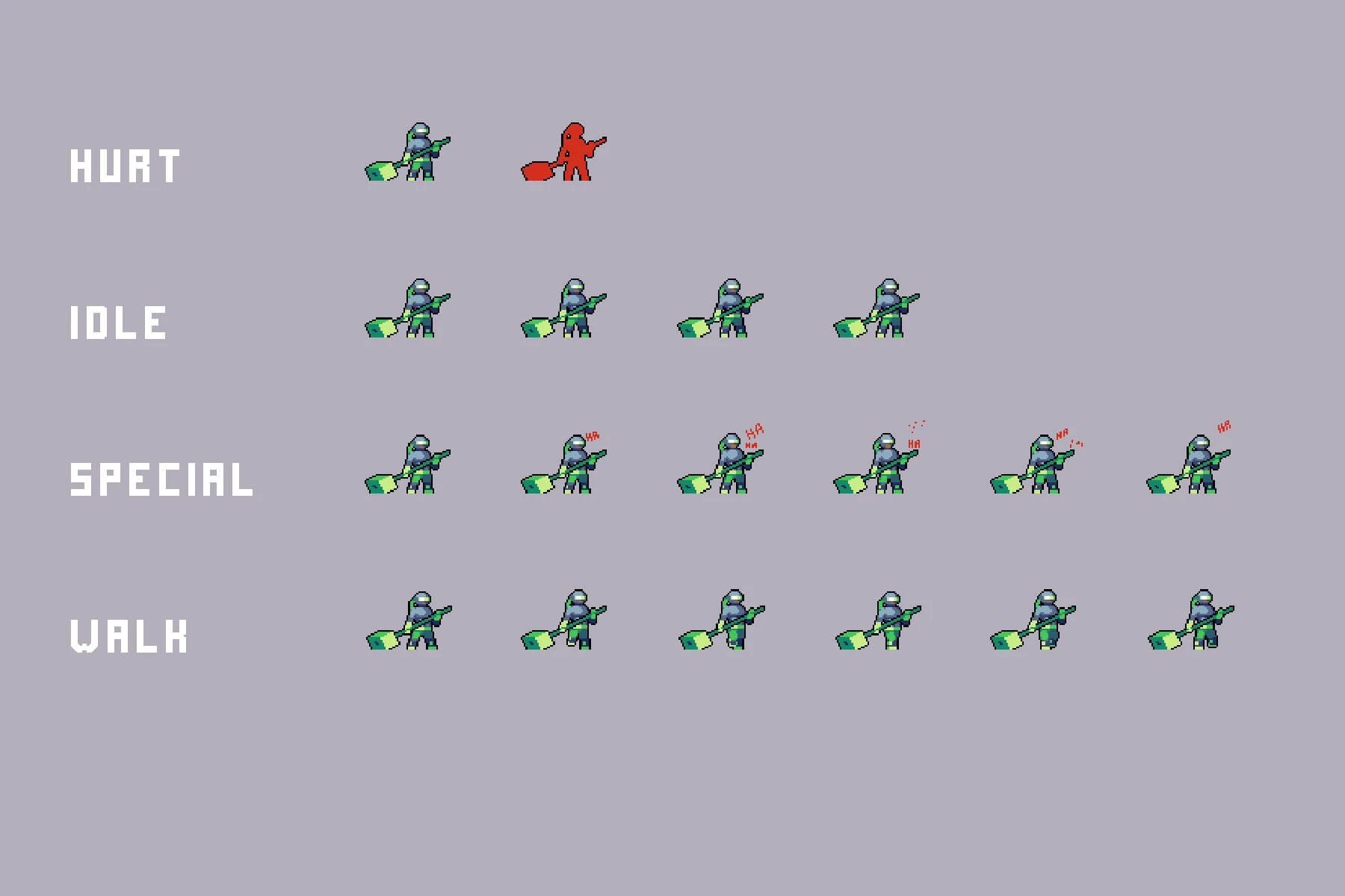 Basement Bosses Pixel Art Sprite Pack