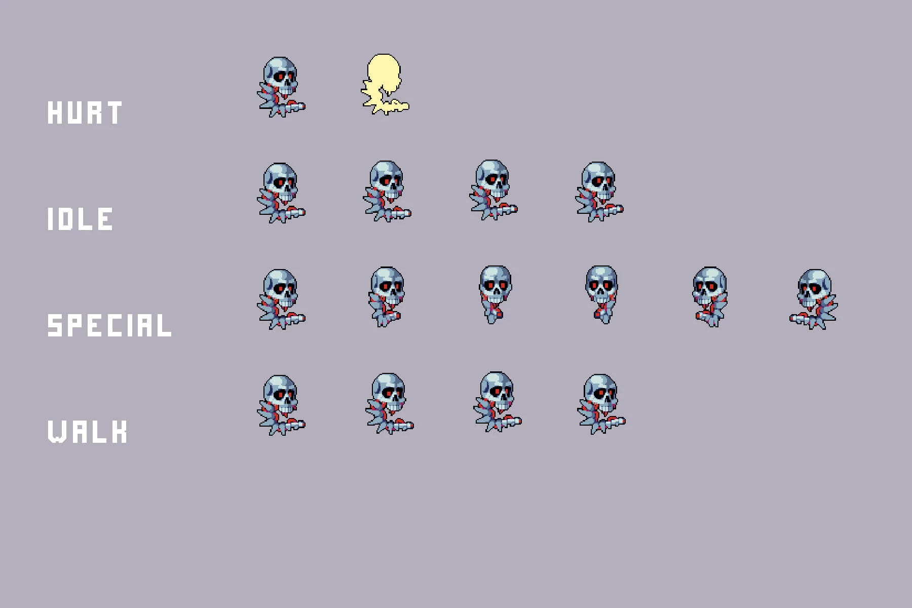 Basement Bosses Pixel Art Sprite Pack