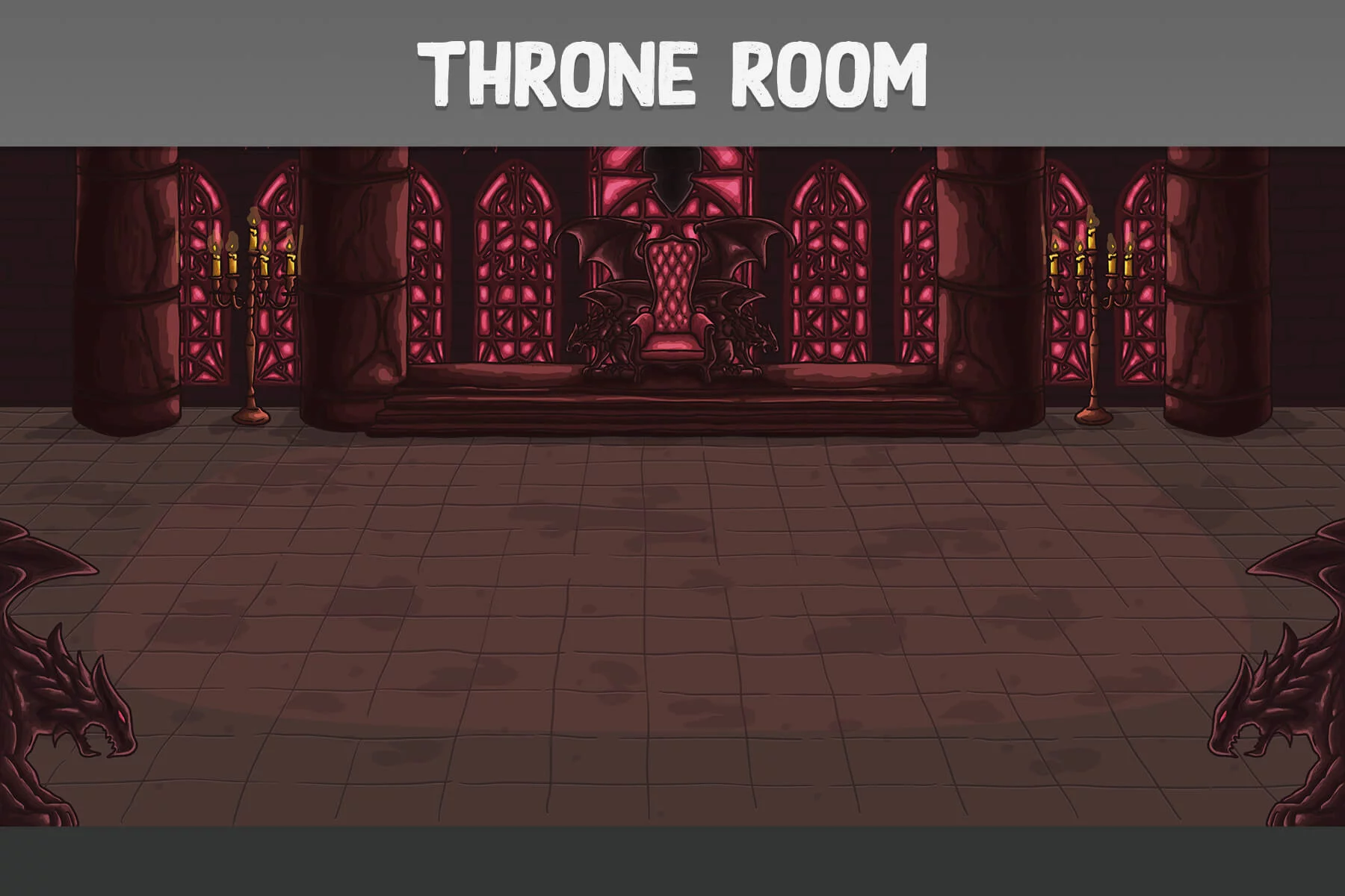 Vampire Horizontal Battle Backgrounds