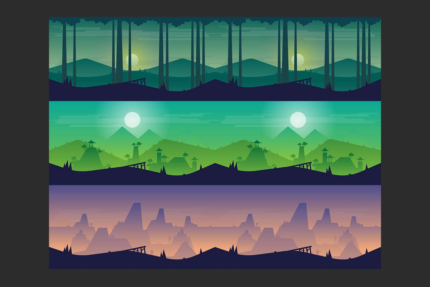 Landscape Game Backgrounds