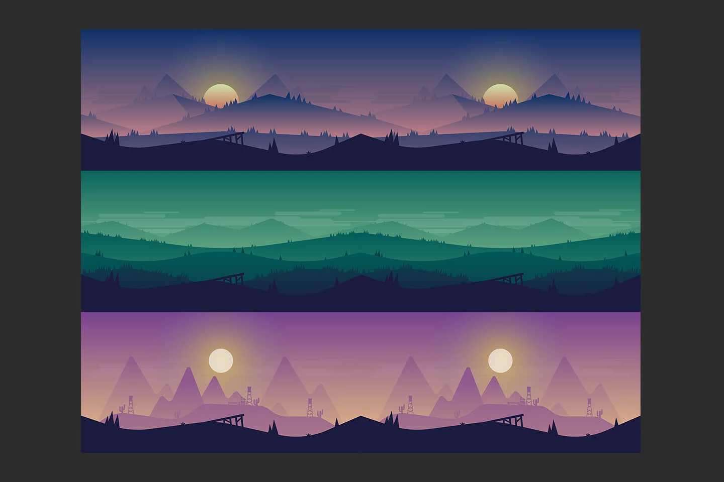 Landscape Game Backgrounds