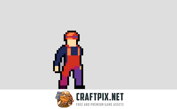 Industrial Zone Enemies Pixel Art