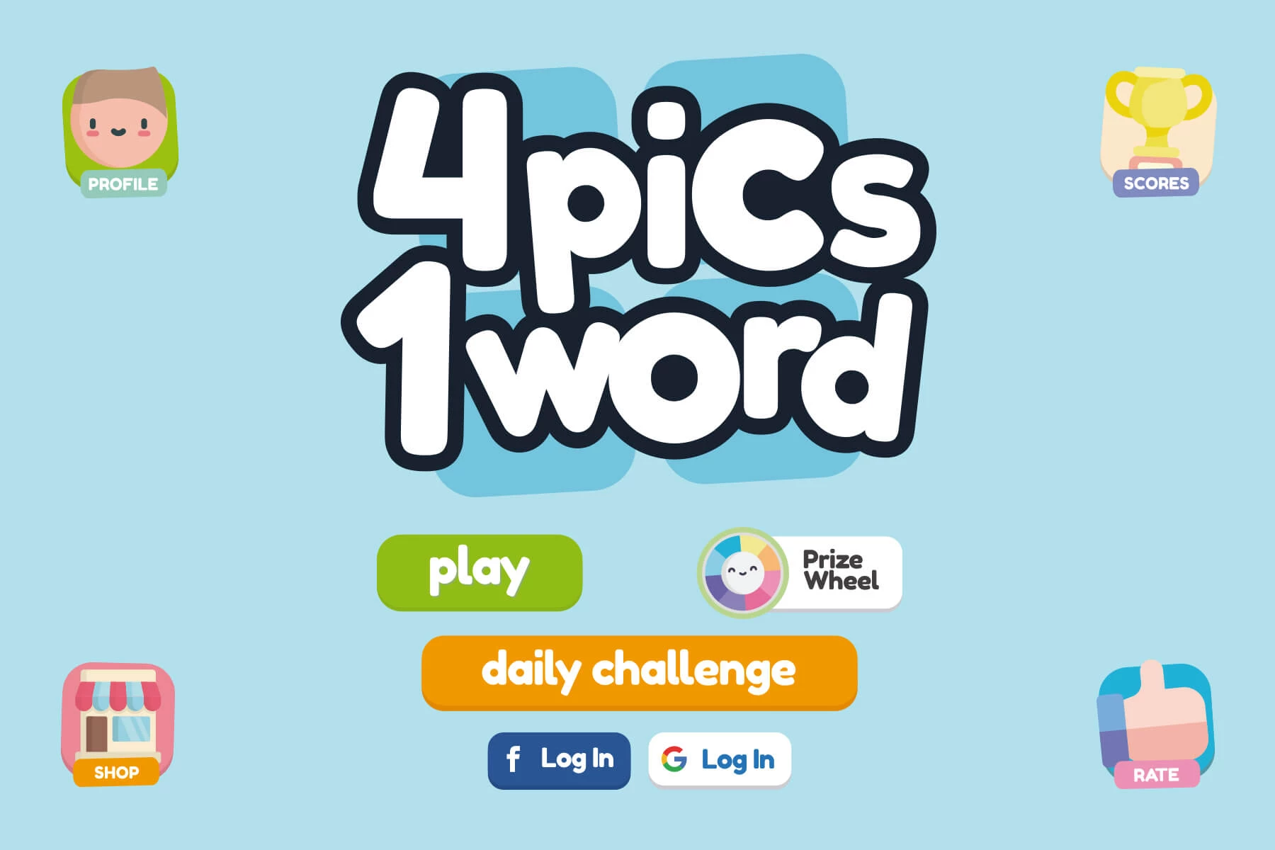 4 Pics 1 Word Game Asset Pack