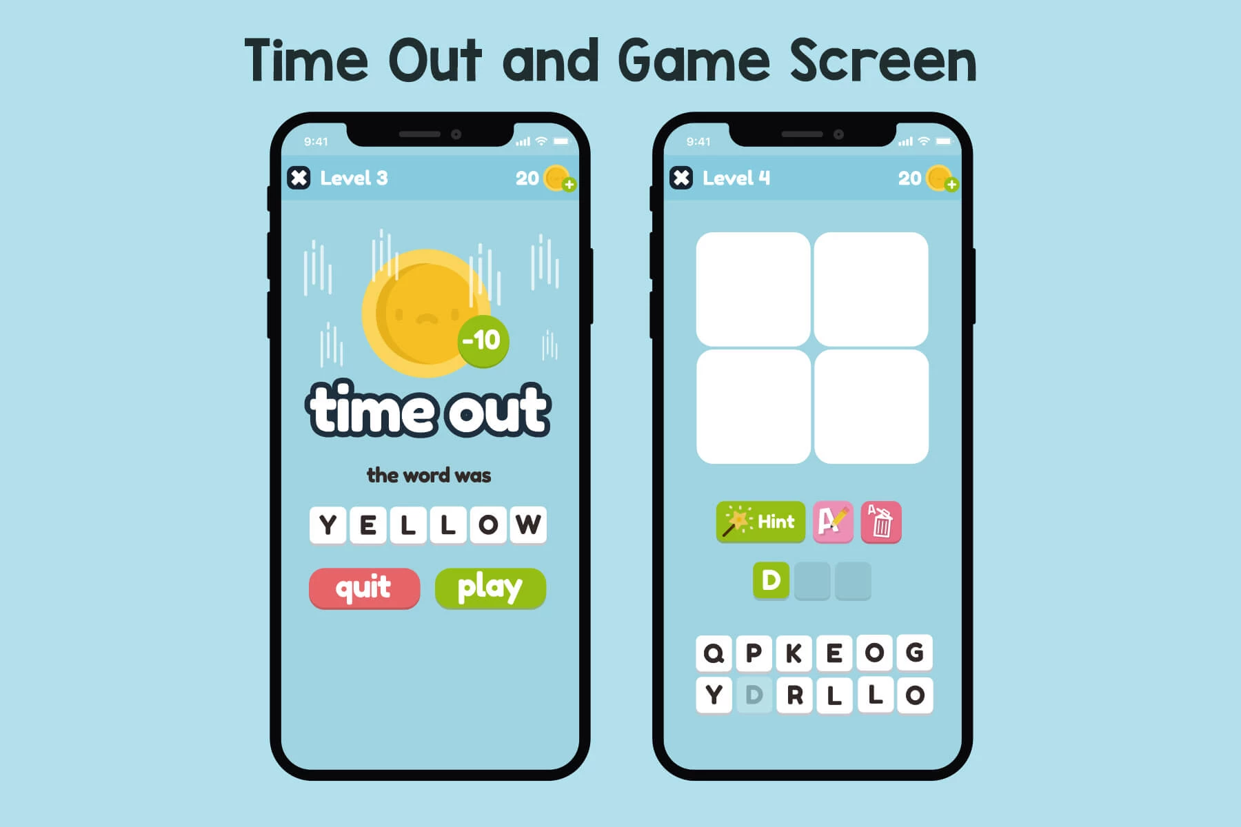 4 Pics 1 Word Game Asset Pack