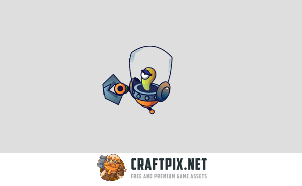 Alien V1 Enemy Sprite Set