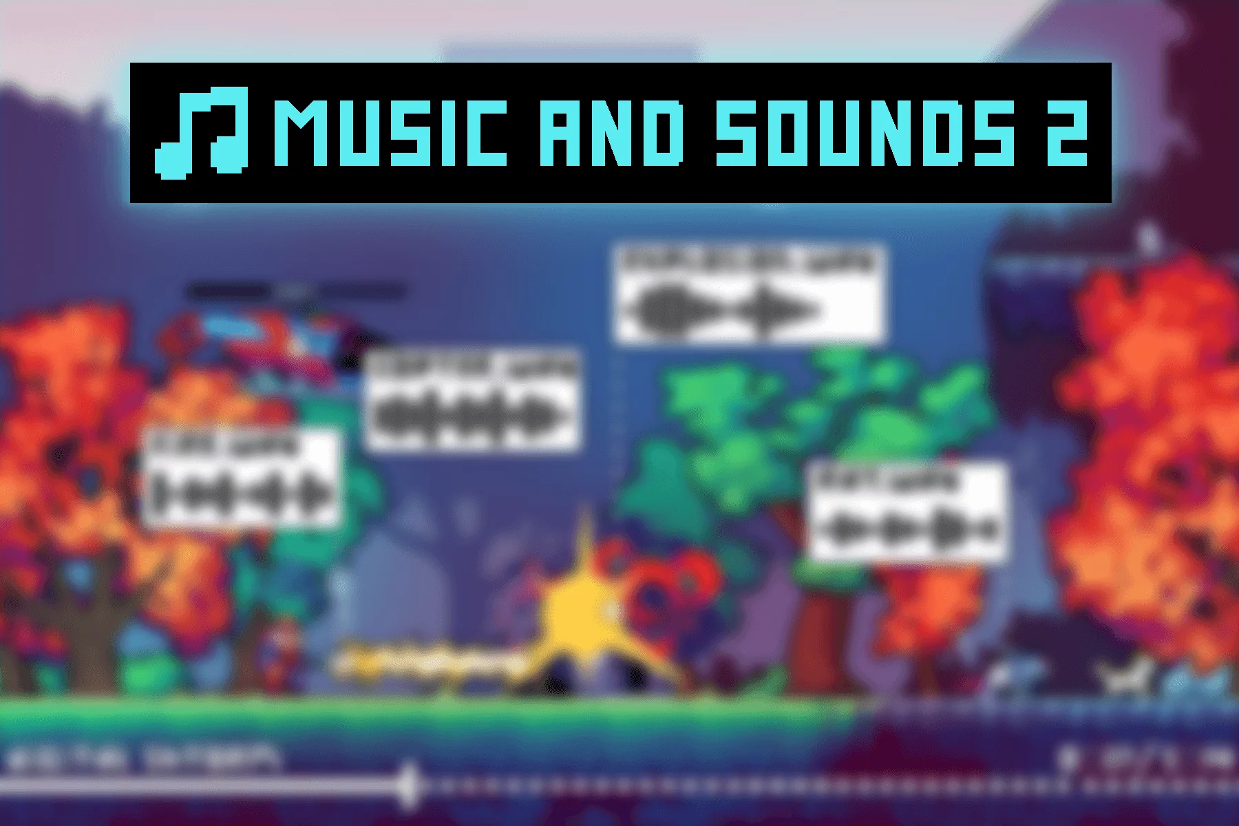 Futuristic Sounds and Music Pack for Pixel Games