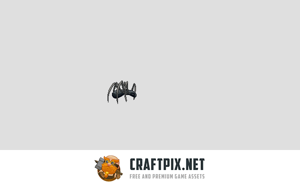 Pixel Art Monster Enemy Game Sprites