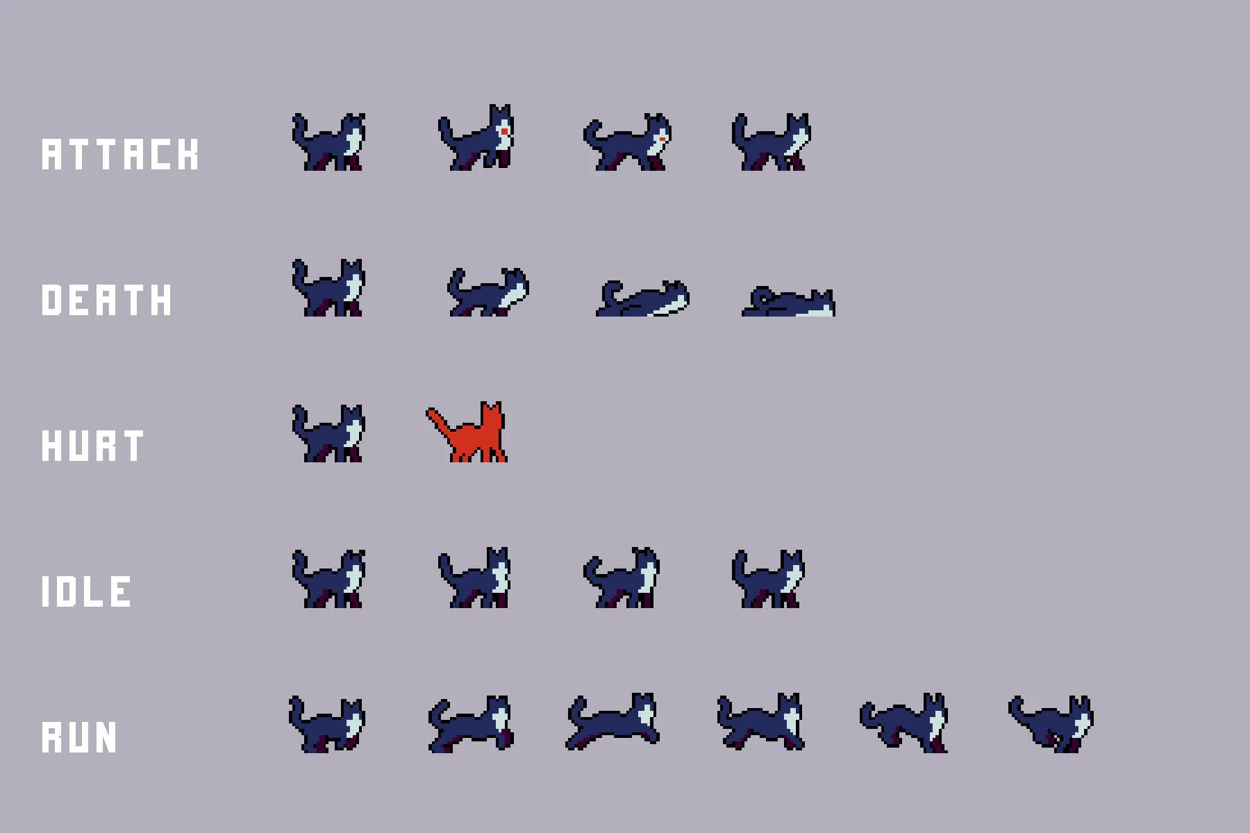 Street Animal Pixel Art Asset Pack