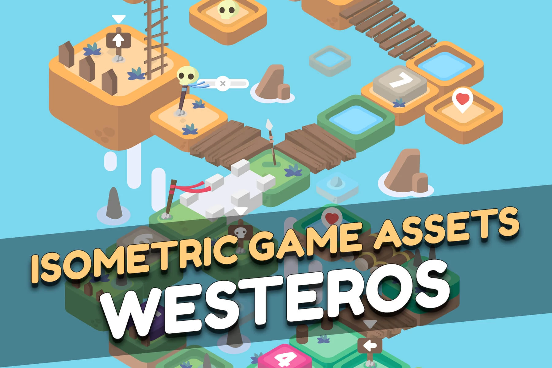 Westeros Isometric Vector Tileset