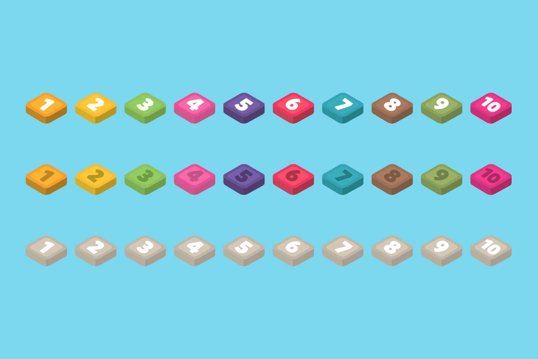 Westeros Isometric Vector Tileset