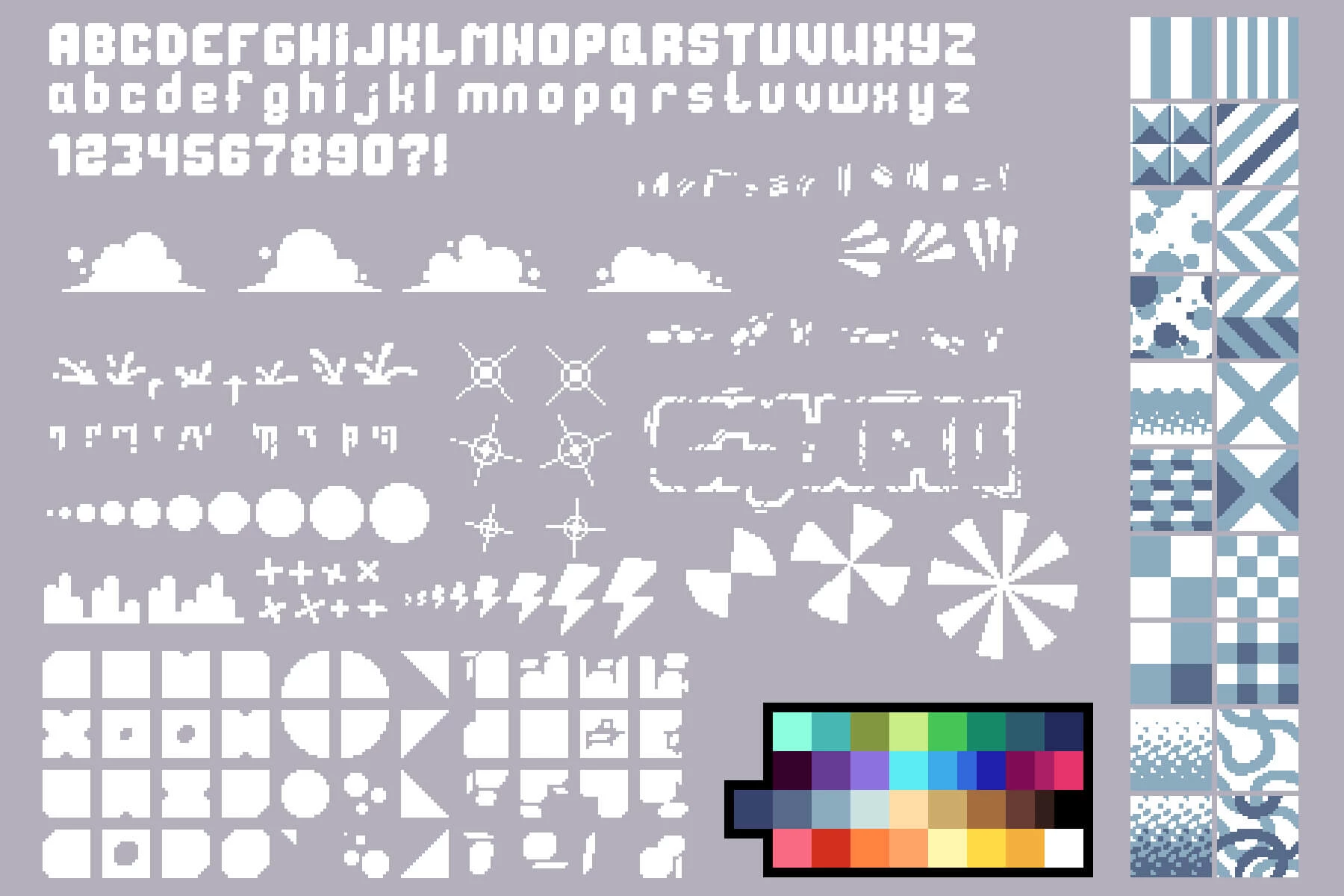 Graffiti Constructor Pixel Art Pack 2