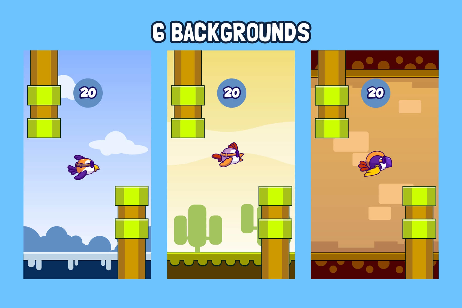 Birdy Bird Game Assets