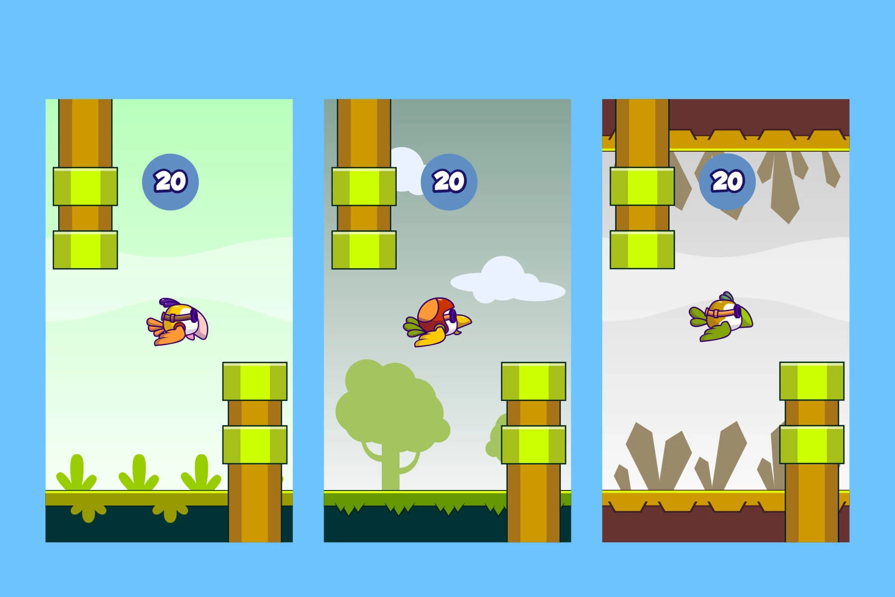 Birdy Bird Game Assets