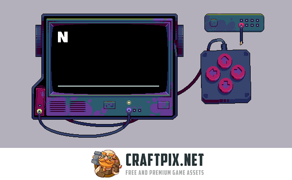 Cyber Intrusion GUI Pixel Art Pack