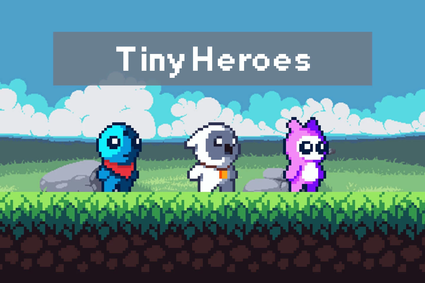Pixel Art Tiny Hero Sprites